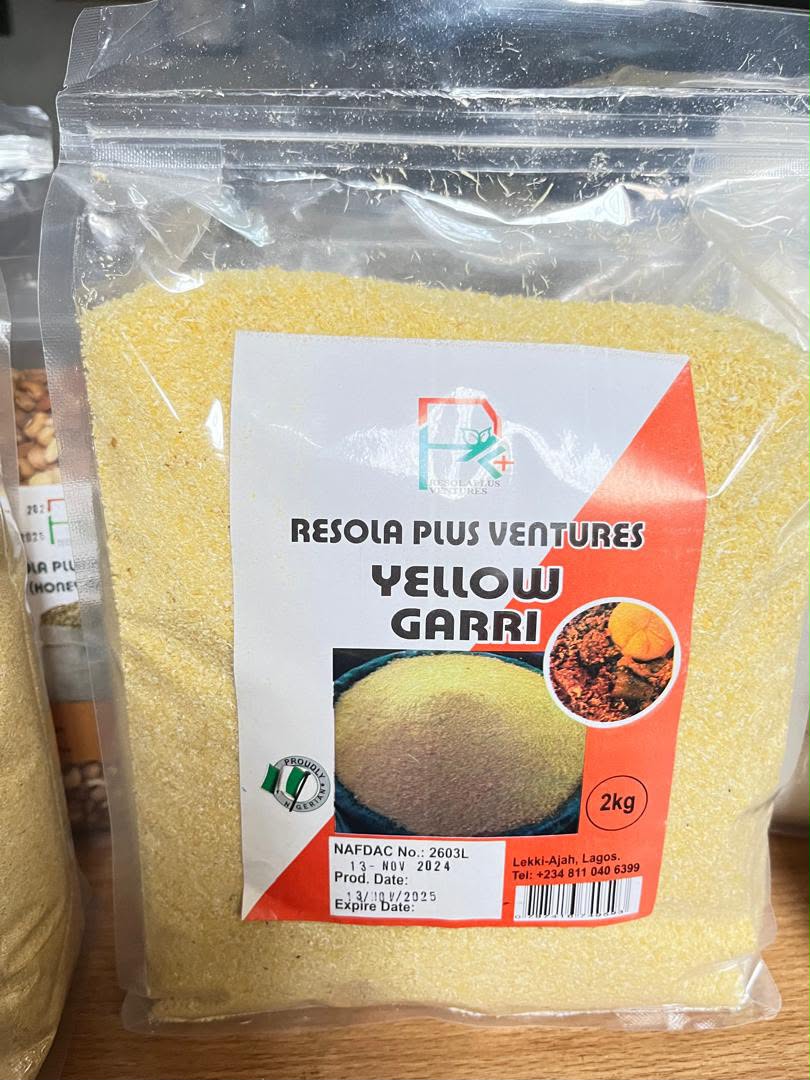 1kg Resola Plus Ventures(Yellow Garri)